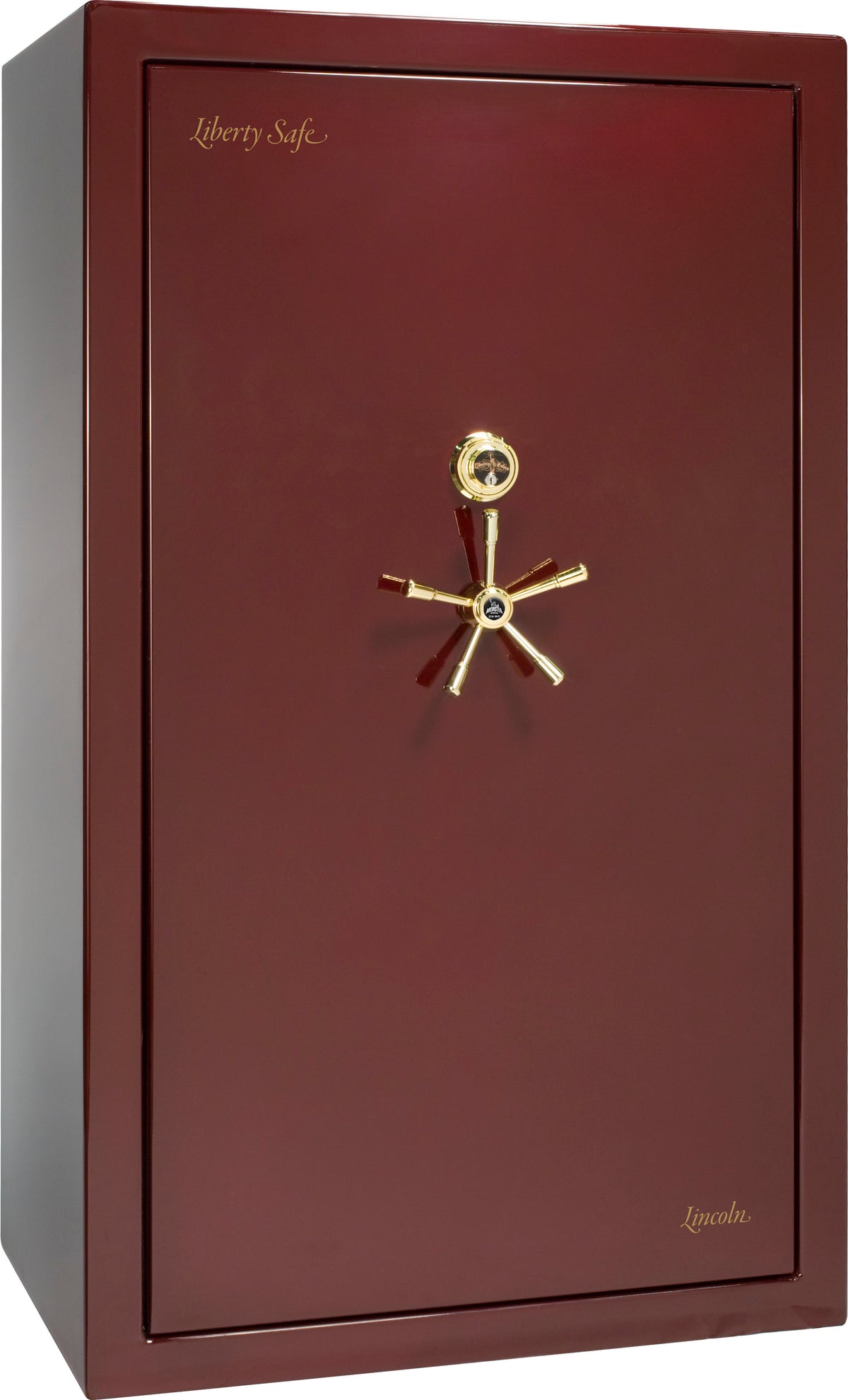 LX-Sig-50-Burgundy Marble-BR-ML-5 Spoke-Closed