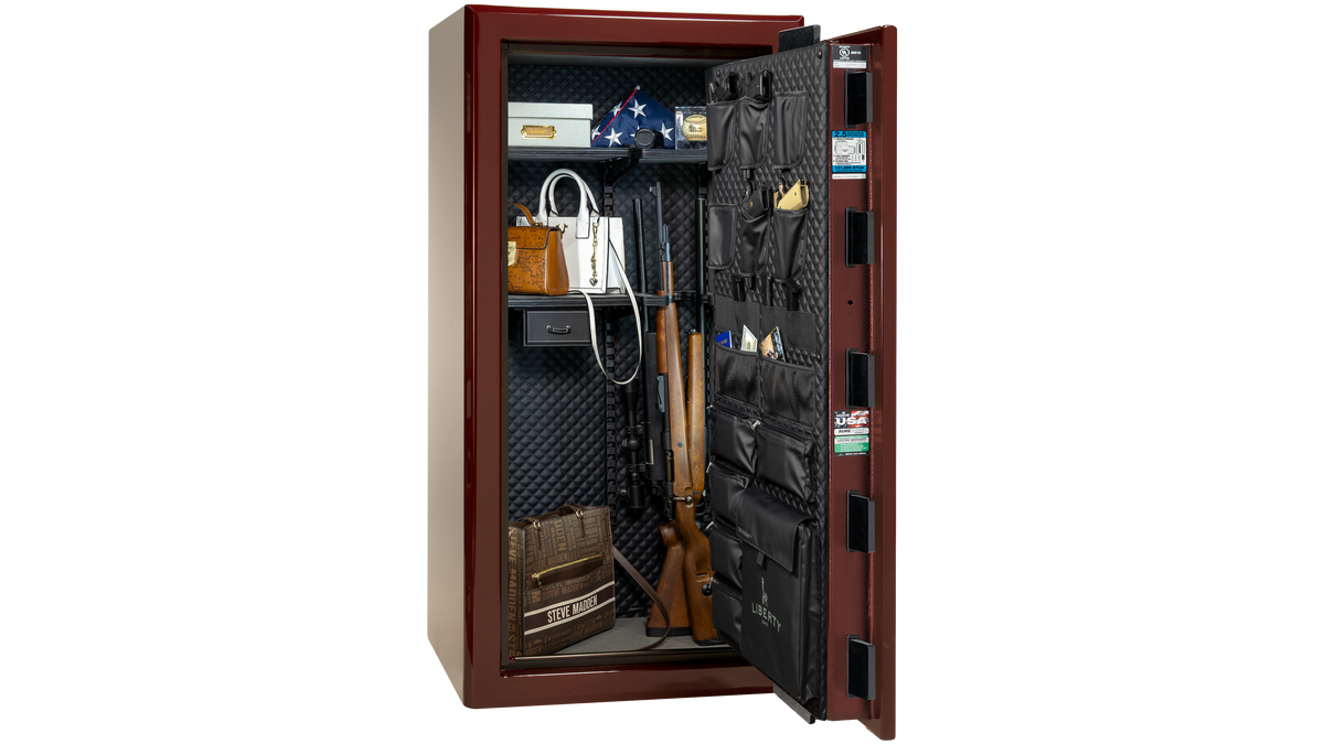 Presidential 25 Burgundy Gloss - Open Interior