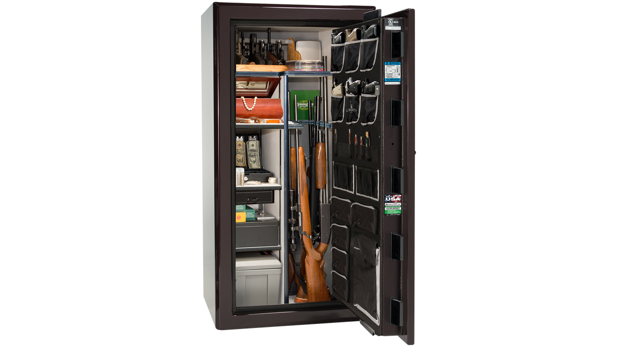Presidential 25 Black Cherry - Open Interior