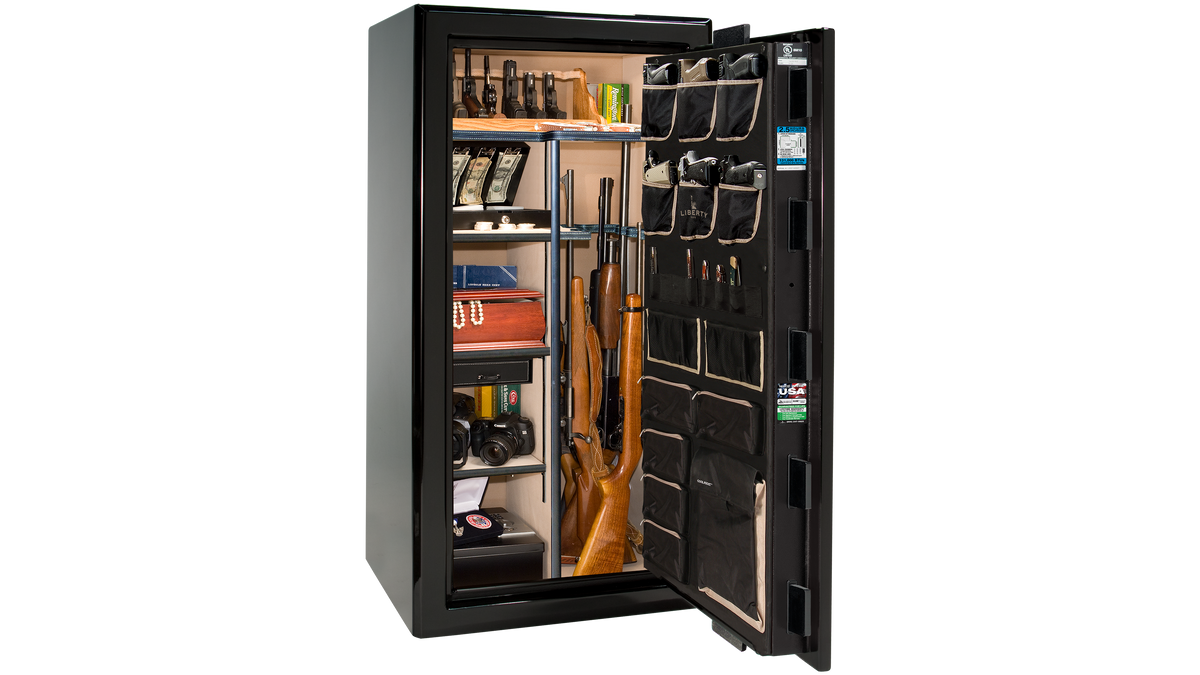 Presidential 25 Black Gloss - Open Interior