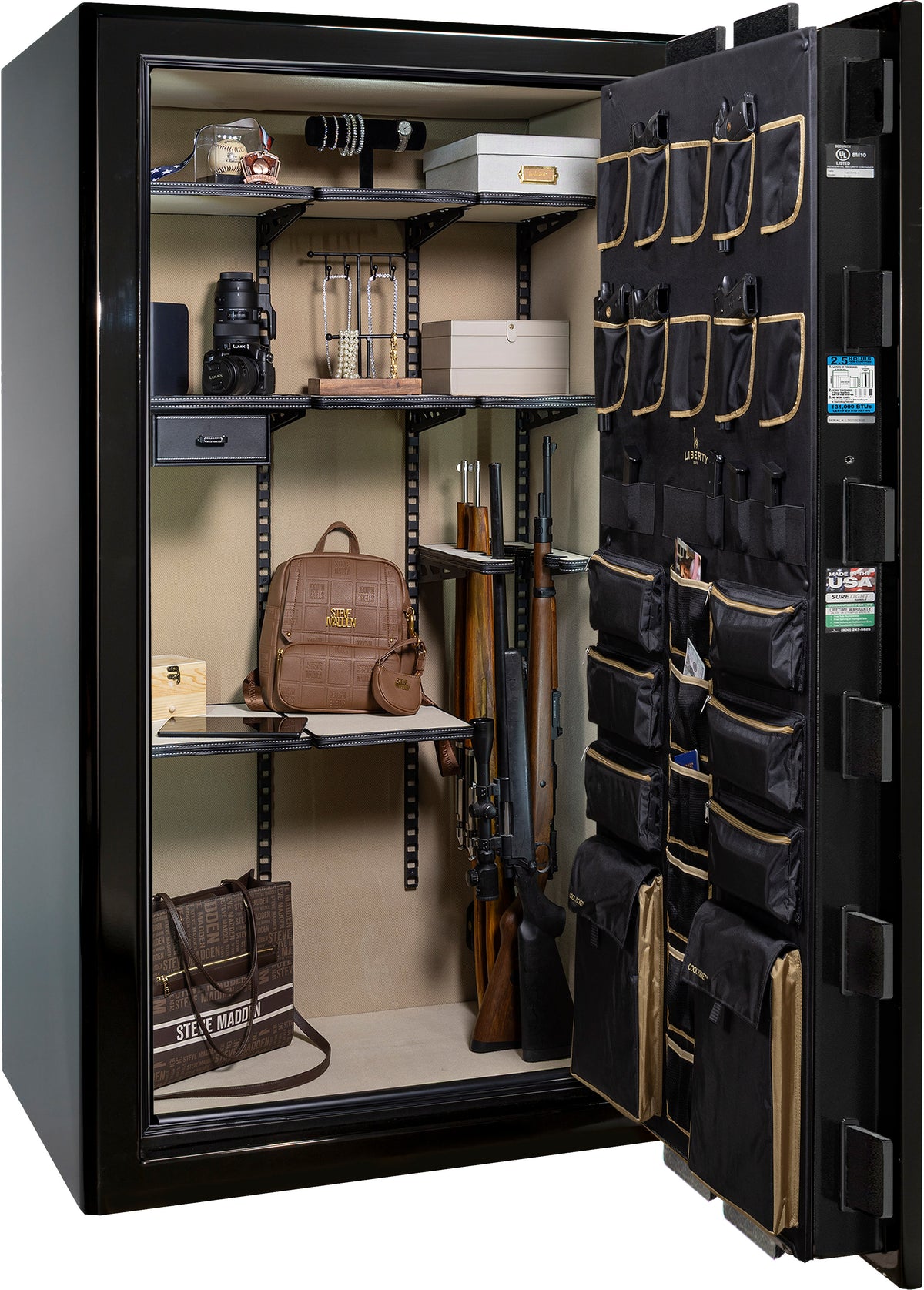 Presidential 50 Black Gloss - Open Interior
