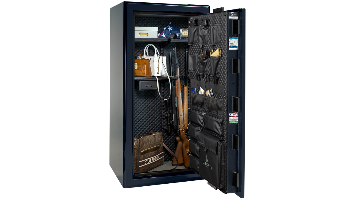 Presidential 25 Blue Gloss - Open Interior